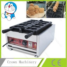 Máquina de waffle elétrica comercial antiaderente do estilo doraemon do desenho animado 2024 - compre barato