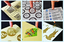 custom  logo brand  adhesive Label sticker / paper bags print warning slogan Self adhesive tapes with  PVC kraft  paper Materal 2024 - buy cheap