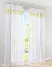 Fashion 100% Polyester Laser Cut Sheer Curtain For Living Room Bedroom Home Decorative Solid Tulle Blind Voile Curtain 2024 - buy cheap