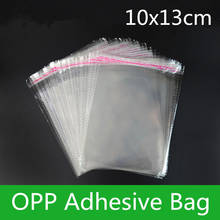 500pcs 10*13cm Self Adhesive Clear OPP/Poly Jewelry Bag Transparent OPP Bag Packing Plastic Gift Packaging Resealable OPP Bag 2024 - buy cheap