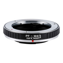 K & F Concept-anillo adaptador de lente para Olympus Pen F, lentes a M43 MFT, adaptador de cámara de montaje 2024 - compra barato