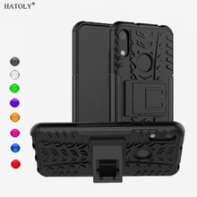 Para Huawei Y6 2019 funda de silicona armadura de PC de TPU a prueba de golpes funda trasera para Y6 2019 funda para Huawei Y6 2019/Huawei Honor 8A 2024 - compra barato