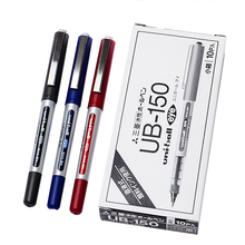 10PCS Japan MITSUBISHI Straight Liquid Type Ball Pen UB-150 Rollerball Pen 0.5mm Student Office Gel Pen Classic Durable 2024 - buy cheap