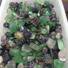 Piedras tupidas de fluorita cuarzo, piedras curativas de fluorita arcoíris, 2,2 libras, venta al por mayor 2024 - compra barato