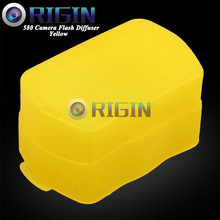 580EX Yellow Color Camera flash diffuser soft mask For Canon 580EX YN560II YN-565EX speedlight Free Shipping 2024 - buy cheap