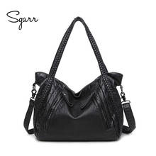 SGARR большие женские сумки из мягкой искусственной кожи, роскошная дизайнерская женская сумка на плечо, Новая модная женская сумка через плечо, большая сумка-тоут 2024 - купить недорого
