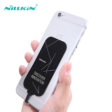 Nillkin qi carregador sem fio receptor para iphone 7 6s 5 micro usb tipo c conector de carregamento sem fio para samsung xiaomi huawei 2024 - compre barato