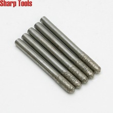 5pcs 6MM Ball Nose Endmills Bits Sintering Diamond Engraving Tools CNC Router Cutters for Stone Granite Marble Milling Cutting 2024 - buy cheap
