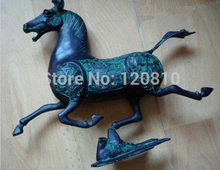 Andorinha de cavalo com estátua em bronze chinês requintada produto +++ 2024 - compre barato