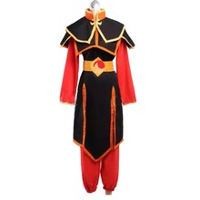 2020 The Legend of Korra Azula Fire Nation Princess Set Cosplay Costume 2024 - buy cheap