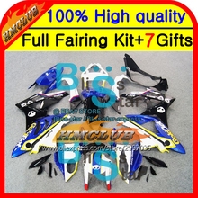 Carenado azul y blanco para BMW S1000R, 09-14 S, 1000R, S1000RR, 2HM84 S, 1000 RR, 09, 10, 11, 12, 13, 14, Azul, Negro, S, 1000RR, S1000 RR 2024 - compra barato