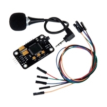 Модуль распознавания голоса с микрофоном Dupont плата голосового управления распознавания речи для Arduino совместима 2024 - купить недорого