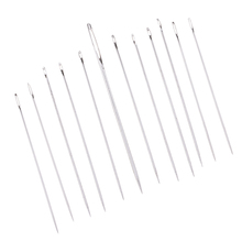 12Pcs Assorted 3 Sizes Hand Sewing Needles Set Embroidery Cross Stitch Mending Crafts Tools 2024 - buy cheap