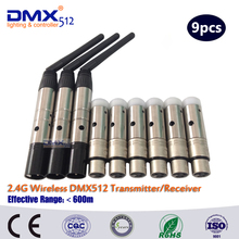 DHL Free Shipping  LED wireless dmx512 transmitter and receiver dmx 512 controller 2024 - buy cheap