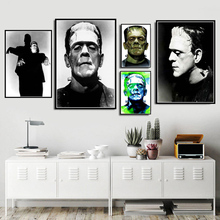 Hot Frankenstein Universal Monsters Horror Movie Poster And Prints Art Canvas Painting Wall Pictures For Living Room Home Decor 2024 - buy cheap