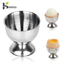 Konco-soporte para huevos de acero inoxidable, soporte suave para huevos, Decoración de mesa de almacenamiento, 4 Uds. 2024 - compra barato