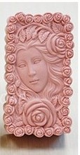 Flower Faerie  Craft Art Silicone Soap mold Craft Molds DIY Handmade soap molds 2024 - buy cheap