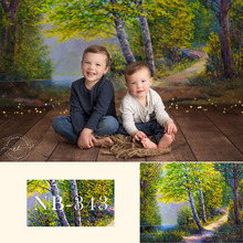 NeoBack лес тема новорожденный фон для фотографии детский душ День Рождения Вечеринка фото фон для детей Фотостудия 2024 - купить недорого