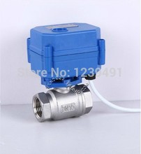 Motorized Ball Valve 1" DN25 DC12V Stainless Steel 304 Electric Ball Valve ,CR-01/CR-02/CR-05 Wires 2024 - buy cheap