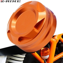 Motorcycle Aluminum CNC Engine Rear Fluid Reservoir Cap Cover For  125 200 390 RC 125 200 390 Rear Brake master cylinder 2024 - buy cheap