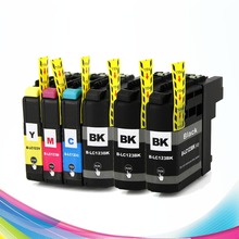 CISSPLAZA 6PK LC121 LC123 LC125 ink cartridges compatible for Brother MFC- J245 J470DW J650DW J870DW J4410DW J4510DW J4610DW 2024 - buy cheap