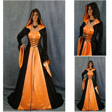 Vestido de baile vitoriano gótico/guerra civil, cor austrália, vestido de halloween feito sob medida, r464, 1860s 2024 - compre barato