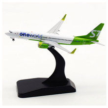 1:400 Scale Boeing B737-800 Planes Siberian Airlines Model Airplanes Detachable base Alloy Aircraft collectible collection Toys 2024 - buy cheap