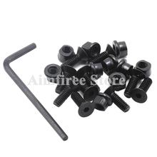 10pcs KeyMod Screw and Nut Replacement Set for Keymod Rail Sections Hunting Accessories 2024 - buy cheap