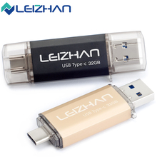 LEIZHAN Type-C USB Flash Drive 16GB 32GB 64GB 128GB OTG 3.0 USB Stick Full Capacity Pendrive Pen Drive USB C Memory Stick 2024 - buy cheap
