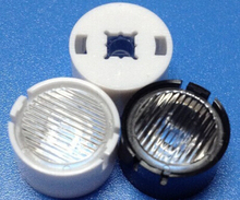 PBNC-11.8 LED de alta calidad, tamaño: 11,8x6,7mm, con soporte, diámetro: 13,1mm, grado: 15, superficie de rayas, PMMA 2024 - compra barato