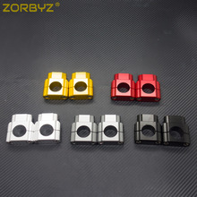 ZORBYZ 1-1/8" 28mm Motorcycle Billet Aluminum Handlebar Handle Bar Mount Clamp Holder Riser ATV Bike 2024 - buy cheap