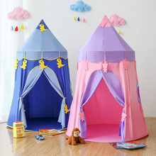 Tienda de campaña interior para niños y niñas, casa de juguete, habitación de princesa, Castillo de bebé, yurta, regalos 2024 - compra barato