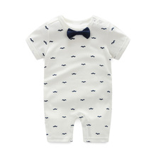 2019 New Fashion Summer Short Sleeve Baby Romper 100% Cotton Newborn Baby boys girls Clothes infant Baby Pajama Animal Rompers 2024 - buy cheap