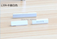 Branco Novo botões de Porta de Carregamento USB Porta Micro SD Cartão SIM Anti-Poeira Plugue Bloco À Prova D' Água Para Sony Xperia Z1 L39h C6902 C6903 2024 - compre barato