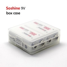 Soshine 2x9V Battery Storage Box Case 9v Battery Holder Case Box 2024 - buy cheap