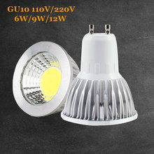 LED Spotlight GU10 6W 9W 12W 85-265V Lampada LED Lamp 220V 110V gu 10 Spot Lights Candle Luz LED Bulbs Lighting For Home Decor 2024 - buy cheap