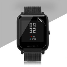 SOONHUA-Película protectora de pantalla HD para reloj Xiaomi Huami Amazfit Bip BIT Ritmo ligero, antiarañazos, alta calidad, 2 uds. 2024 - compra barato