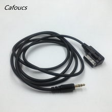 Cafoucs-Cable adaptador para interfaz de música, conector macho de 3,5mm para Volkswagen VW, MMI MDI AMI, Aux, MP3, para Audi Q7, A8, A6L, A5, A4 2024 - compra barato