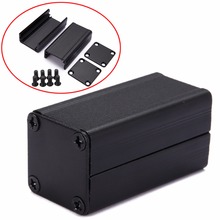 Black DIY PCB Instrument Electronic Project Box Extruded Aluminum Enclosure Case 50*25*25mm For Holding Circuit Board 2024 - buy cheap