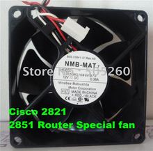 Free shiping NMB 8CM 3110KL-04W-B79 8025 12V 0.38A 2821 3825 cooling fan (used) 2024 - buy cheap