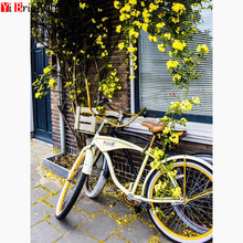 5D DIY Diamond Painting Landscape Full Drill Round/Square Diamond Mosaic Bicycle Home Decor Picture Of Rhinestone XY1 2024 - buy cheap