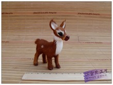 new creative simulation small deer toy polyethylene & furs mini deer doll gift about 8x4x9cm 2266 2024 - buy cheap