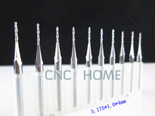 10 pcs 3.175mm*1mm*4mm Micro Tungsten Carbide Ball End Mill 1mm,3D Relief Carbide End Mill,CNC Router Bits,Quality Cutting Tools 2024 - buy cheap