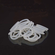 10 шт. Силиконовое уплотнительное кольцо с белым проводом диаметром 3,5 мм VMQ уплотнение OD 52 мм-62 мм высокотемпературное сопротивление пищевой контактной резины 2024 - купить недорого