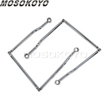 Soporte Universal para alforja, barra de soporte ajustable para bolsa de Sillín para Suzuki M109R C50 Honda VT VTX 400 750 VN800 VN900 2024 - compra barato