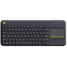 Logitech-teclado sem fio k400 plus com touchpad embutido, para tv conectada à internet 2024 - compre barato