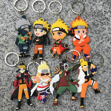 New Arrival Naruto PVC Action Figure Keychain Toys Japanese Anime Naruto Sasuke Uzumaki Akatsuki Madara Figurines Collection toy 2024 - buy cheap