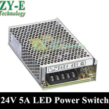 1X 120W 24V 5A led Power supply Power Supply Driver LED Strip light Display adapter AC110V-240V strip transformer free shipping 2024 - buy cheap