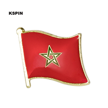 Morocco flag pin lapel pin badge  Brooch Icons 1PC KS-0131 2024 - buy cheap