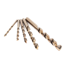 5pcs/set  4-10MM Good Toughness,wear Resistance, High Temperature Resistant. HSS-CO High Speed Steel 5% M35 Cobalt Drill Bit 2024 - buy cheap